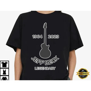 Rest In Peace Jeff Beck Guitarist 1944 - 2023 T-Shirt